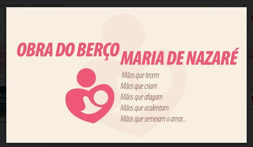 Obra do Berço Maria de Nazaré 