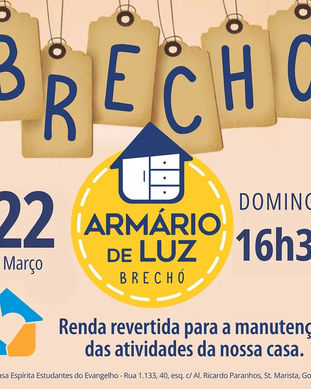 Armário de Luz Brechó 